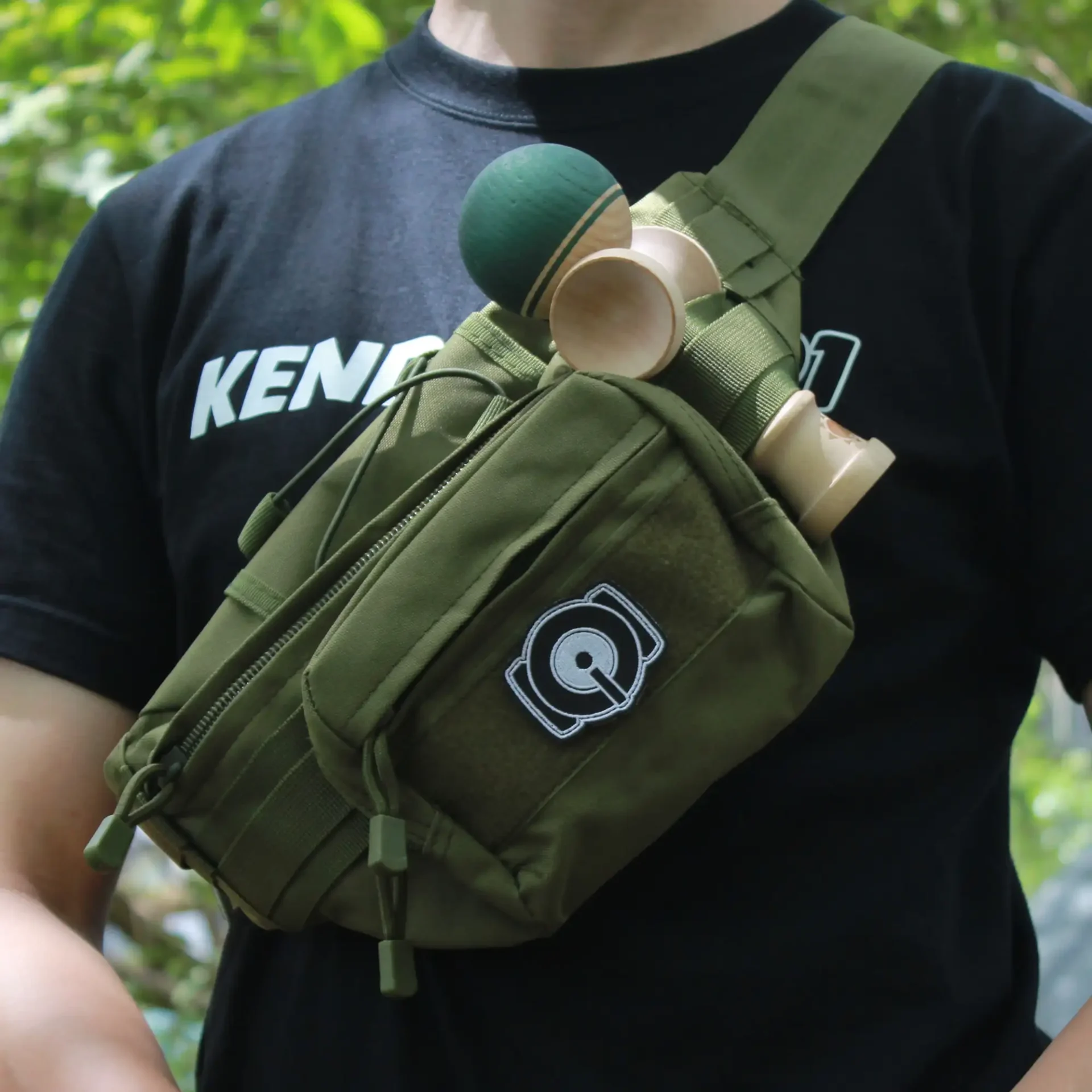 KENDAMA101戰術劍玉包（卡其色/黑色/墨綠色）