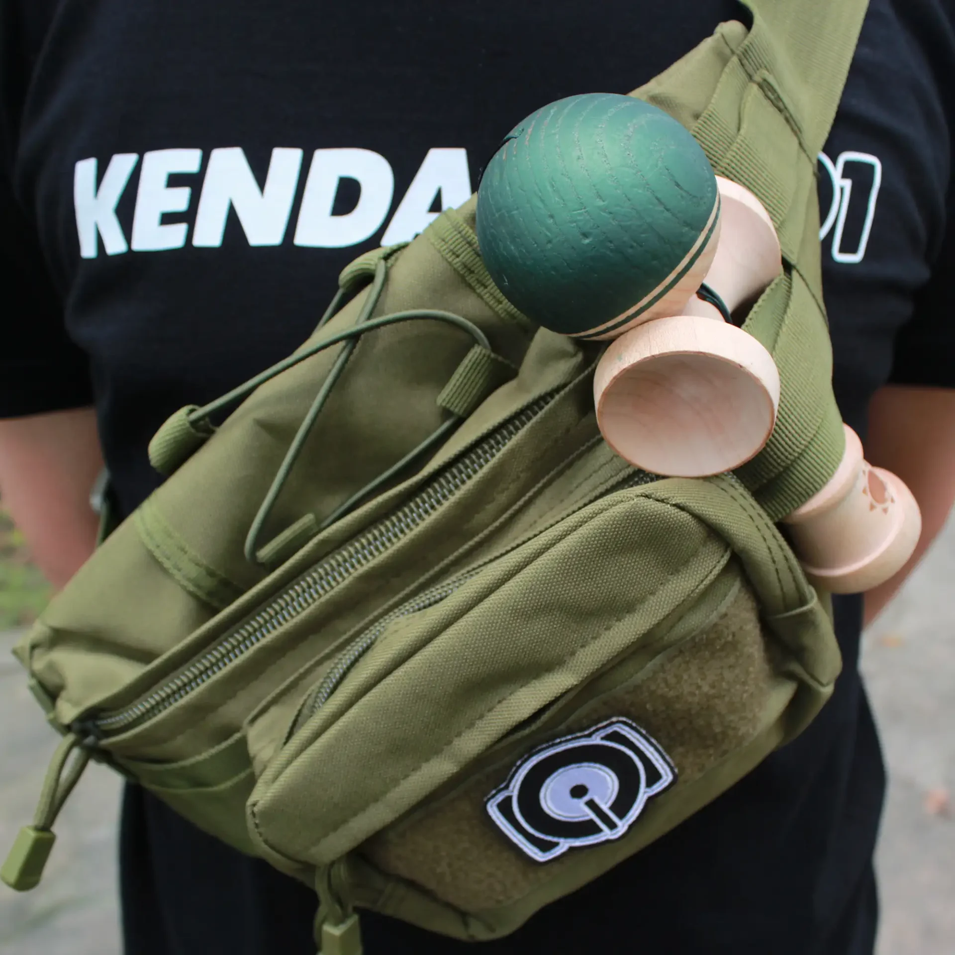 KENDAMA101戰術劍玉包（卡其色/黑色/墨綠色）