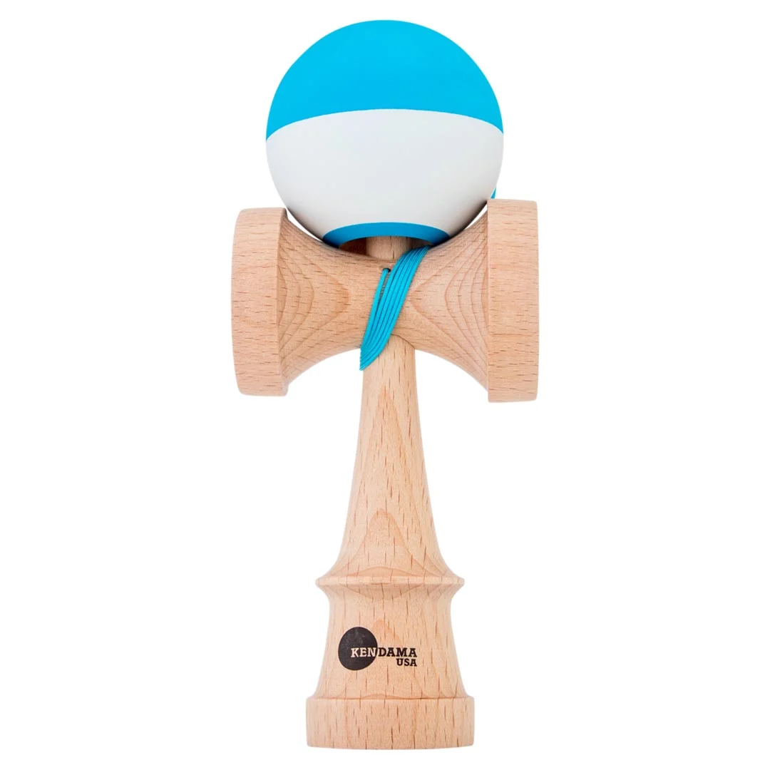 Kendama usa kaizen half split jet shape blue beginner 1