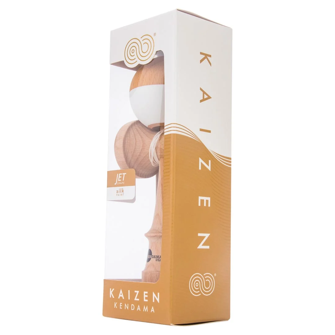 Kendama usa kaizen half split jet shape natty beginner 5 packaging