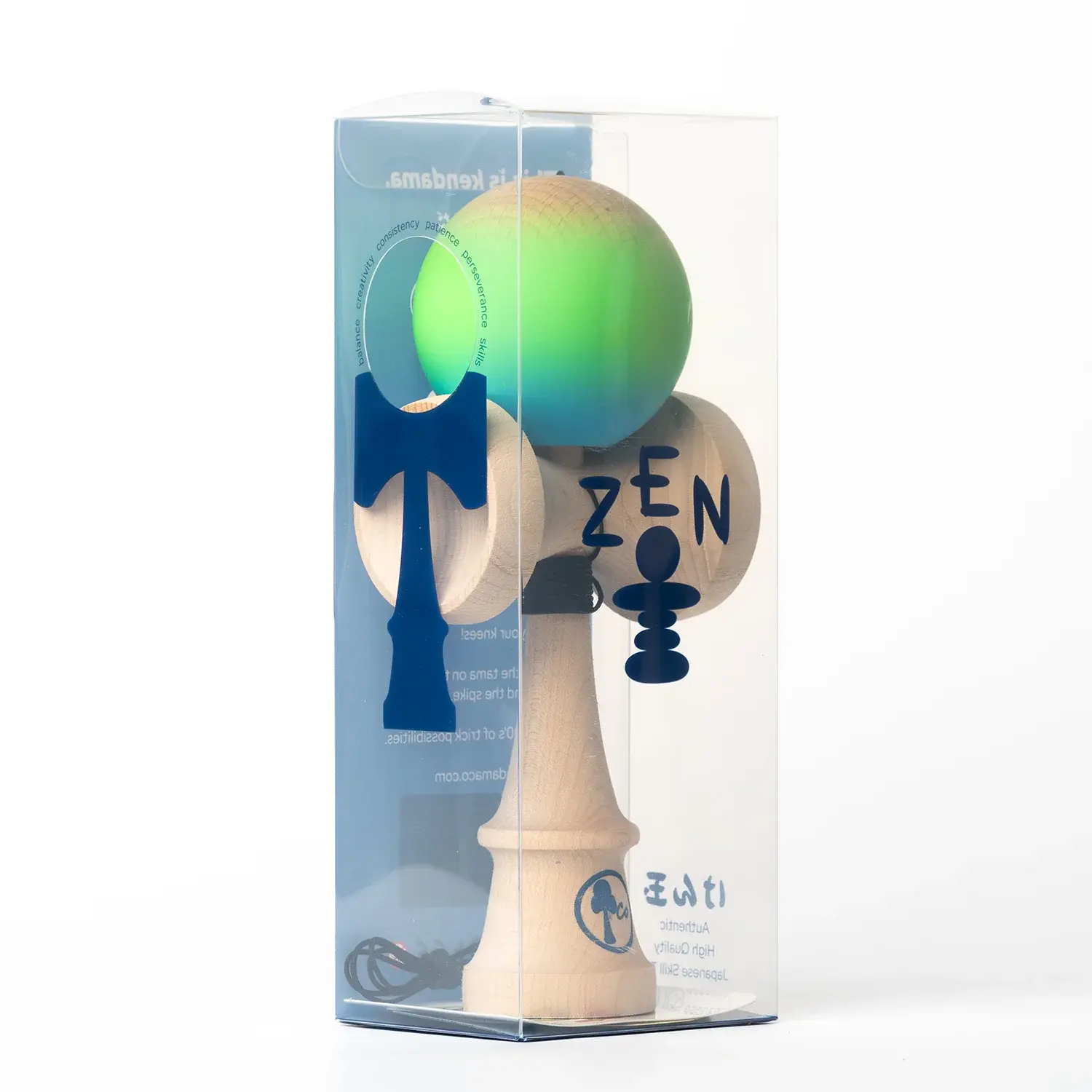 Kendama Co Amazon 綠藍漸層色經典復刻款劍玉