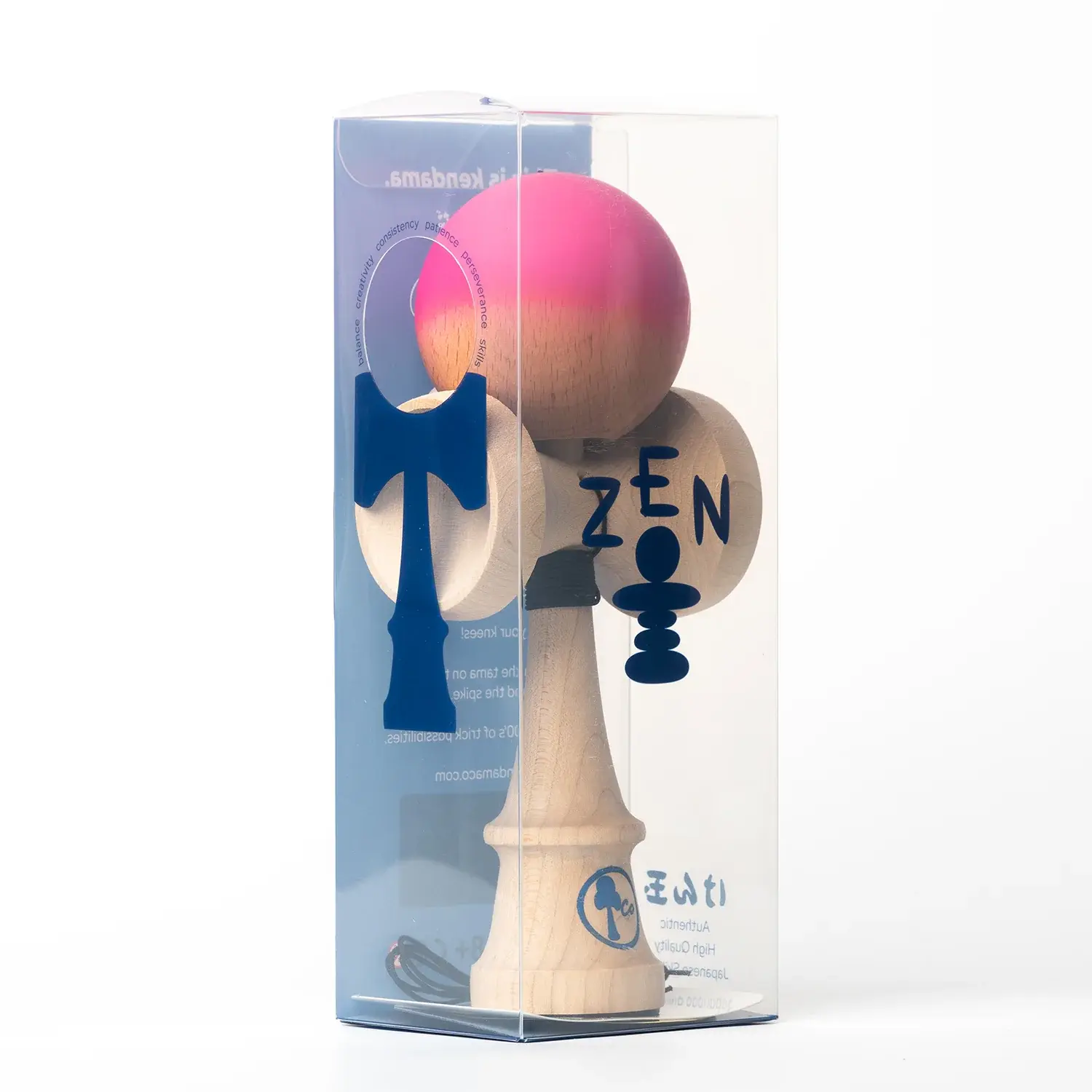 Kendama Co Razzgirry 桃紅漸層色經典復刻款劍玉