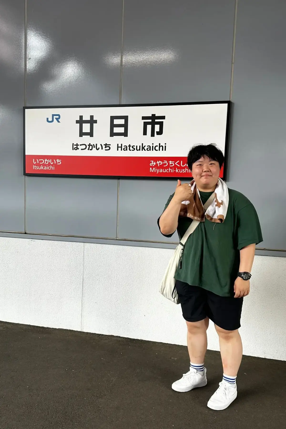 06 SOL在廿日市站的合照